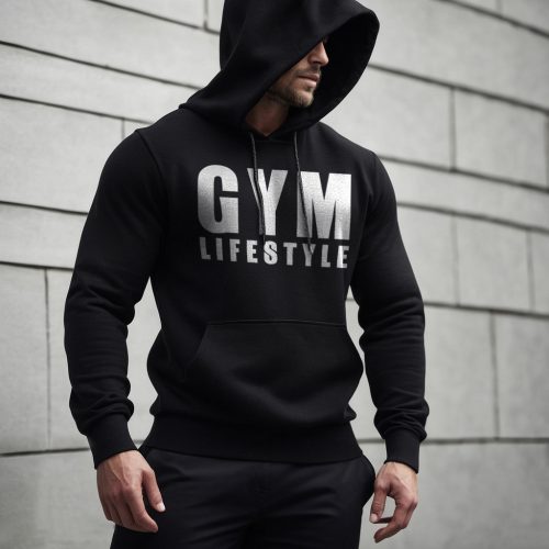 Gym lifestyle - Pulóver / Fekete