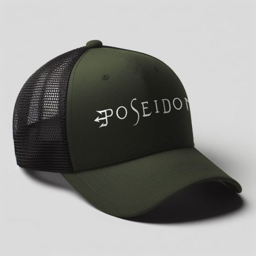 Poseidon - Baseball sapka / Army+fekete