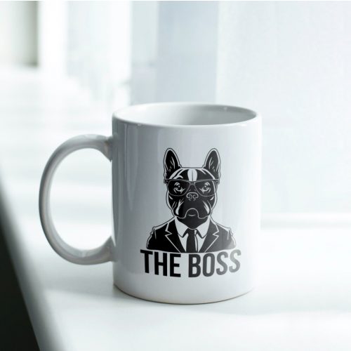 The Boss - Francia bulldog / Bögre