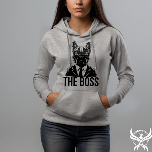 The boss - Francia bulldog női pulóver