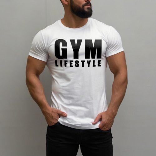 Gym lifestyle férfi póló 